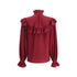 Saint Laurent Multicolor Silk Blouse